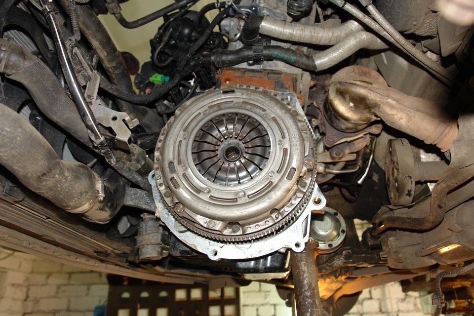 Замена сцепления.