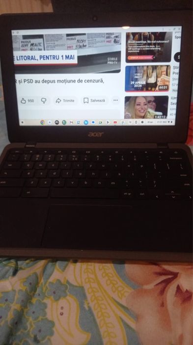 Laptop acer chrome