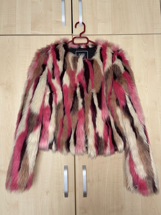 Топло палтенце от еко косъм - Alessa