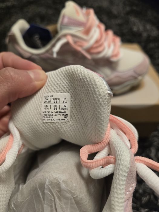 Asics Gel-NYC Cream Rose Double Laces
