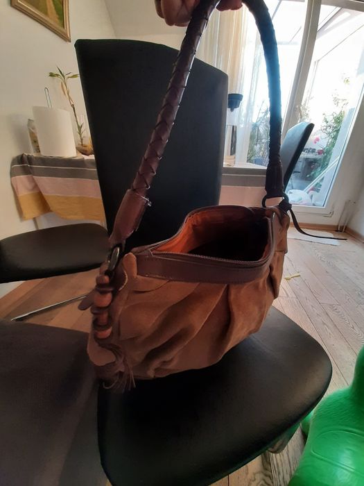 Кожена дамса чанта