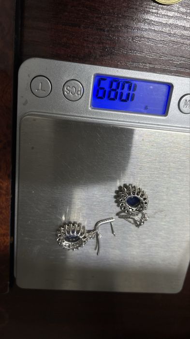 Белое золото 750 проба