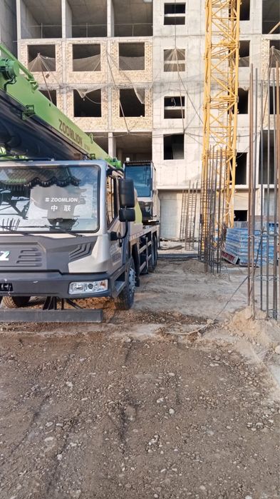 Услуга автокран. Автокран. Кран.