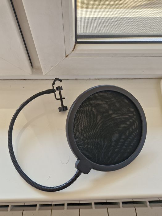 Поп фильтр (pop filter) для любого микрофона