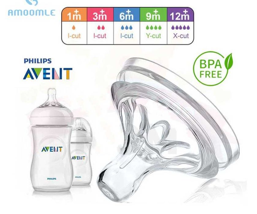 Новые мягкие соски для бутылочек AVENT отличного качества не оригинал