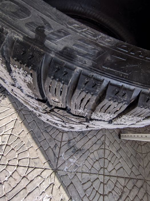 Шины зимние разноширокие