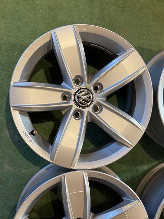 Jante Aliaj 16 Noi 5x112 Original Vw Passat B8 Golf T-Roc Touran Sharan Skoda Octavia Superb Seat Leon Audi a3
