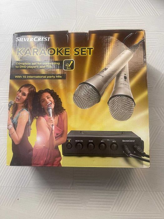 Mixer karaoke SILVER CREST cu toate accesoriile+ Manual NOU