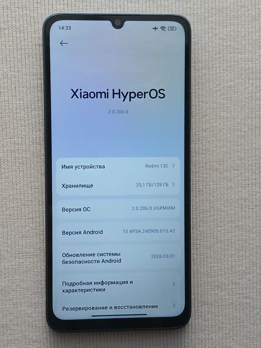 Xiaomi Redmi 13c 6/128 оригинал
