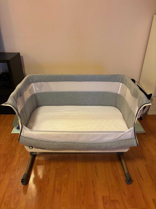 Patut co-sleeper Lionelo, Leonie Sistem leganare Reglabil pe inaltime