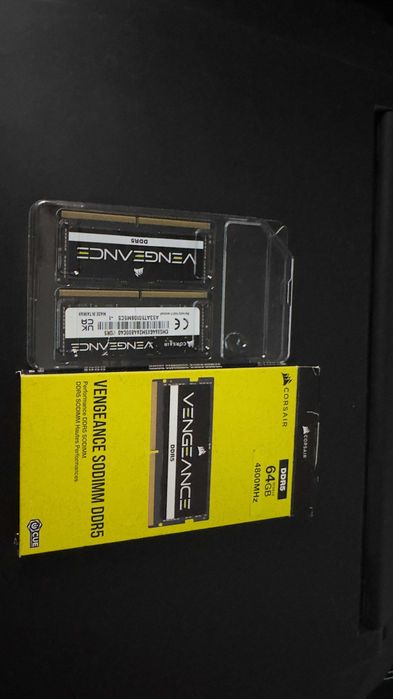 Memorie laptop Corsair Vengeance, 64GB (2x32GB), DDR5, 4800MT/s