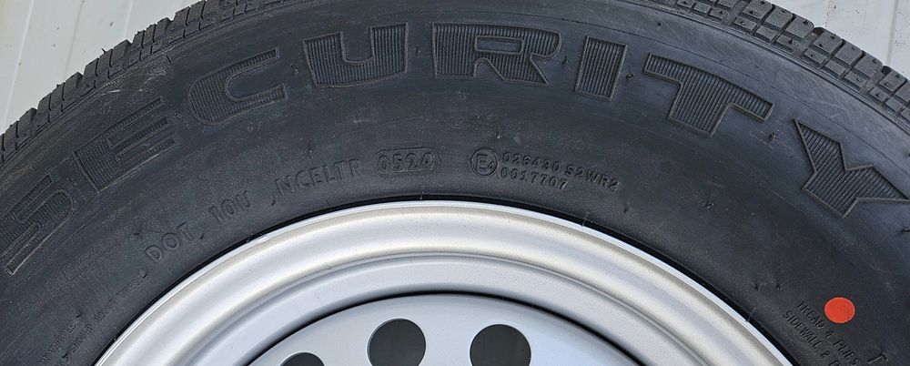 Roata completa remorca 195R14C Anvelopa SECURITY M+S pe Janta 5.5Jx14