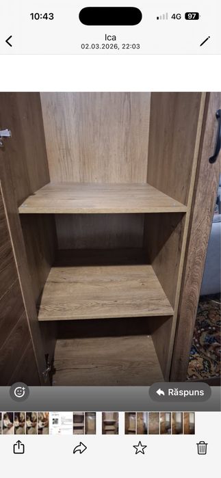 Vând dulap de haine