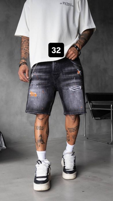 Къси дънки Dsquared2 / Black Island / Armani