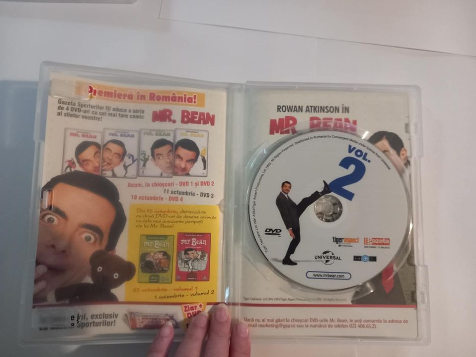 Colecție DVD-uri cu Mr. Bean