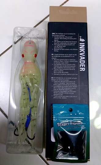 Примамка октопод за морски риболов - InkVader Octopus Jig 250g