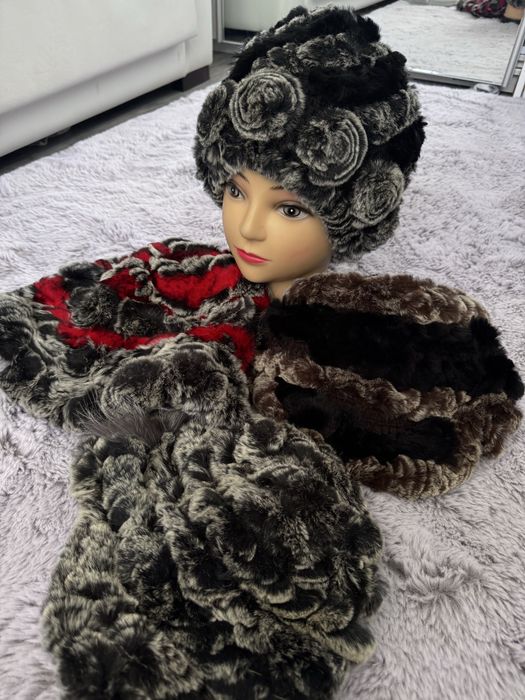 Зимни шапки-чинчила