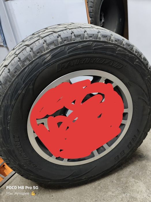 Резина колёса  265/65 R17 А/Т