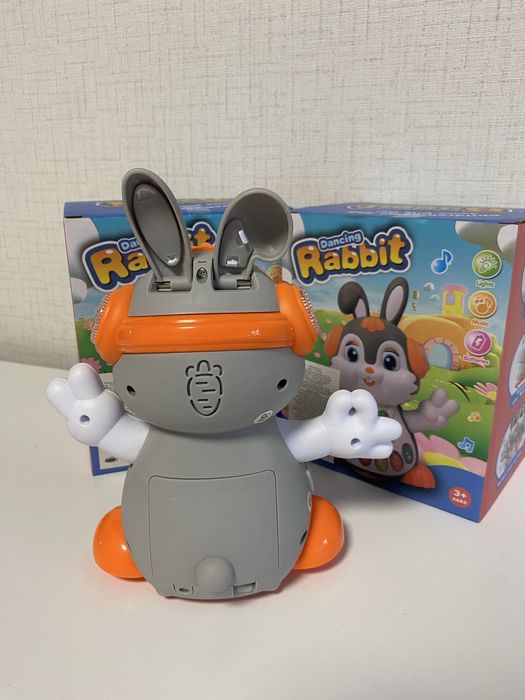 Танцуващо зайче с музика и светлина, заек