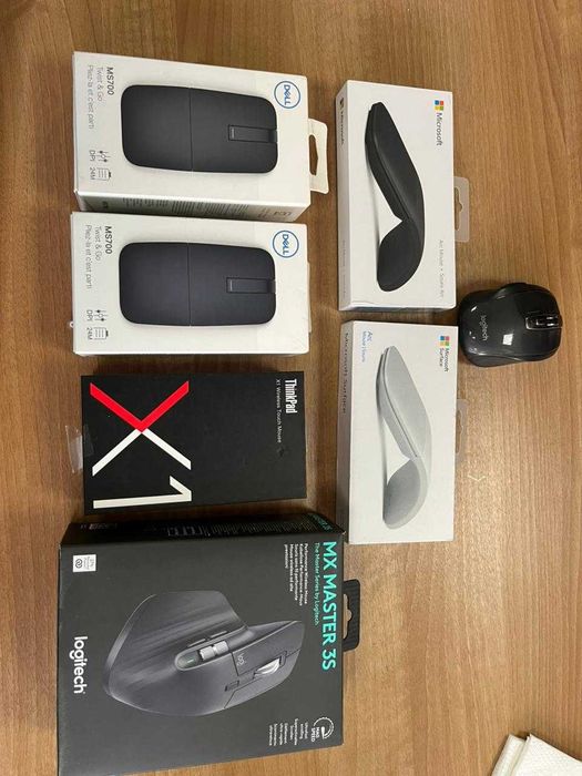 Мышь Dell, Microsoft, Lenovo