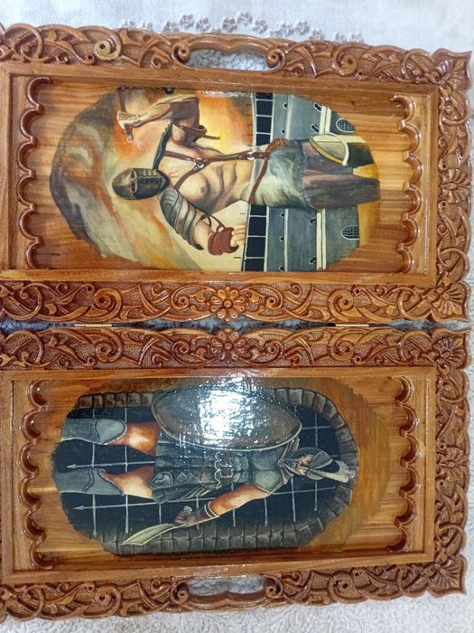 Нарды игральные,ручная резка