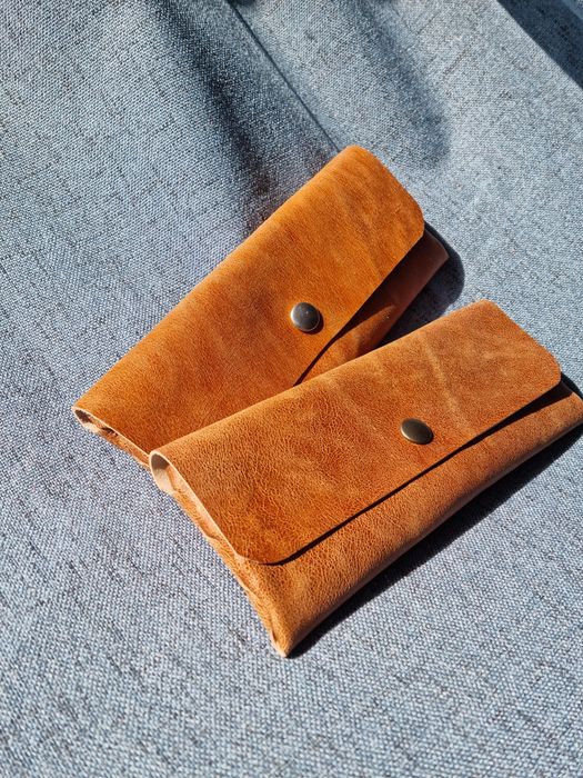 Penar / etui handmade din piele naturală