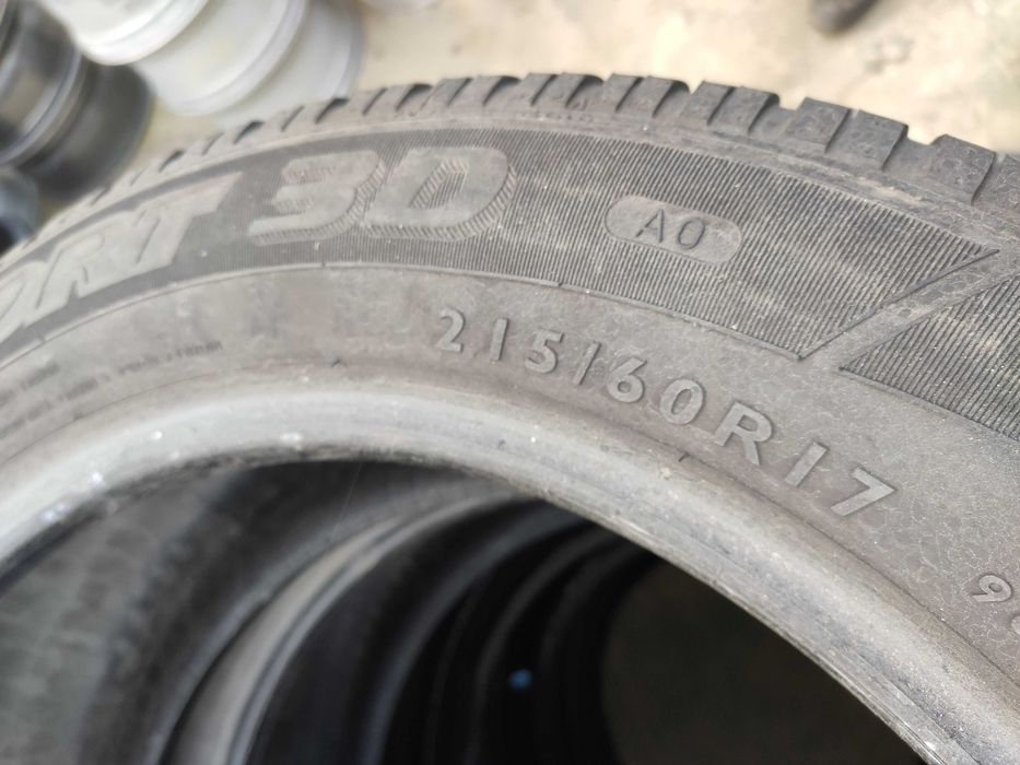 2бр Зимни гуми 215 60 17 - Dunlop -