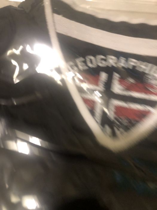 Tricou barbatesc Geographical Norway model Corsica marime M albastru