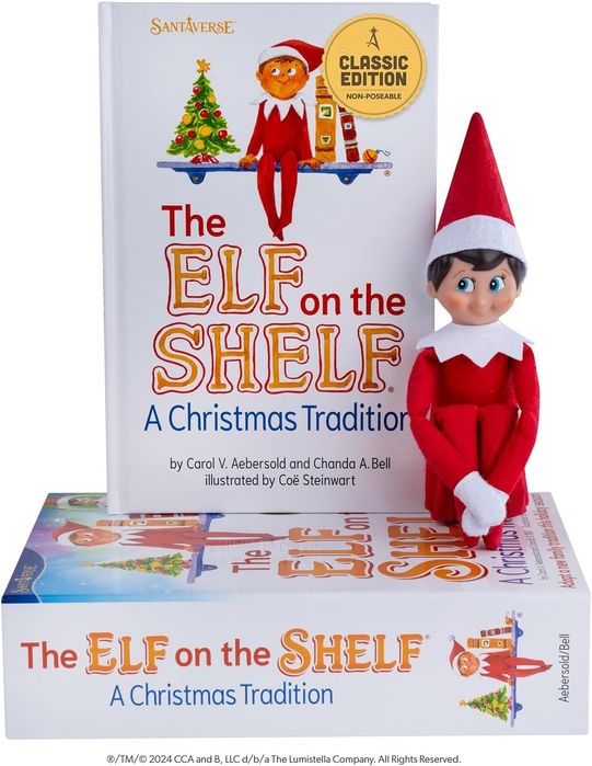 Коледен комплект с елф - The Elf on the shelf