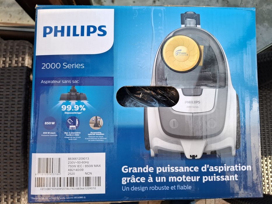 Aspirator Philips Power Cyclone 2000 Nou Fără sac 850W