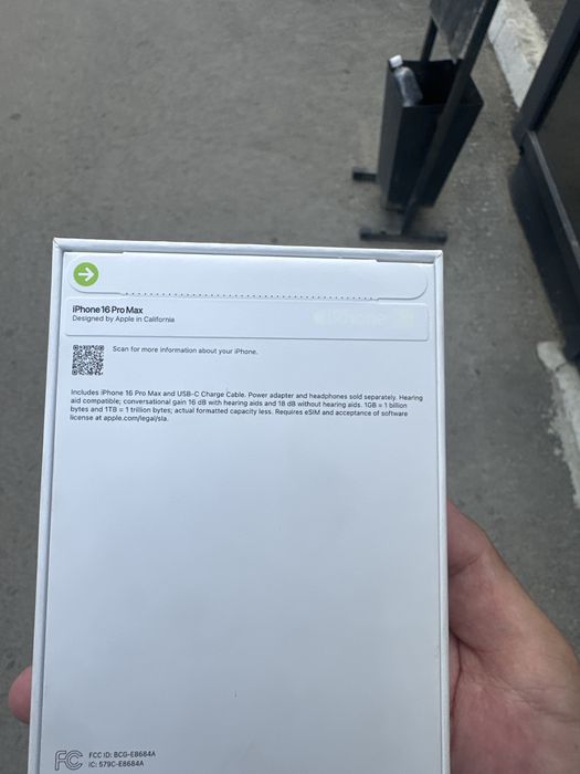 Iphone 16 Pro Max 256gb Запечатанный новый