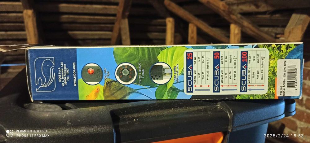 Incalzitor acvariu Eheim Scuba Heater 100