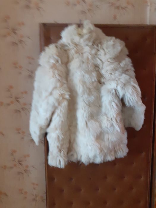 Палто от полярна лисица