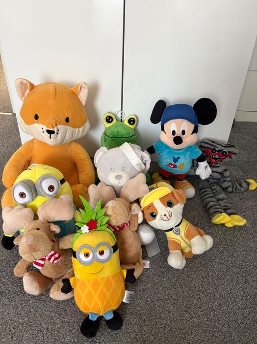 10 броя плюшени играчки