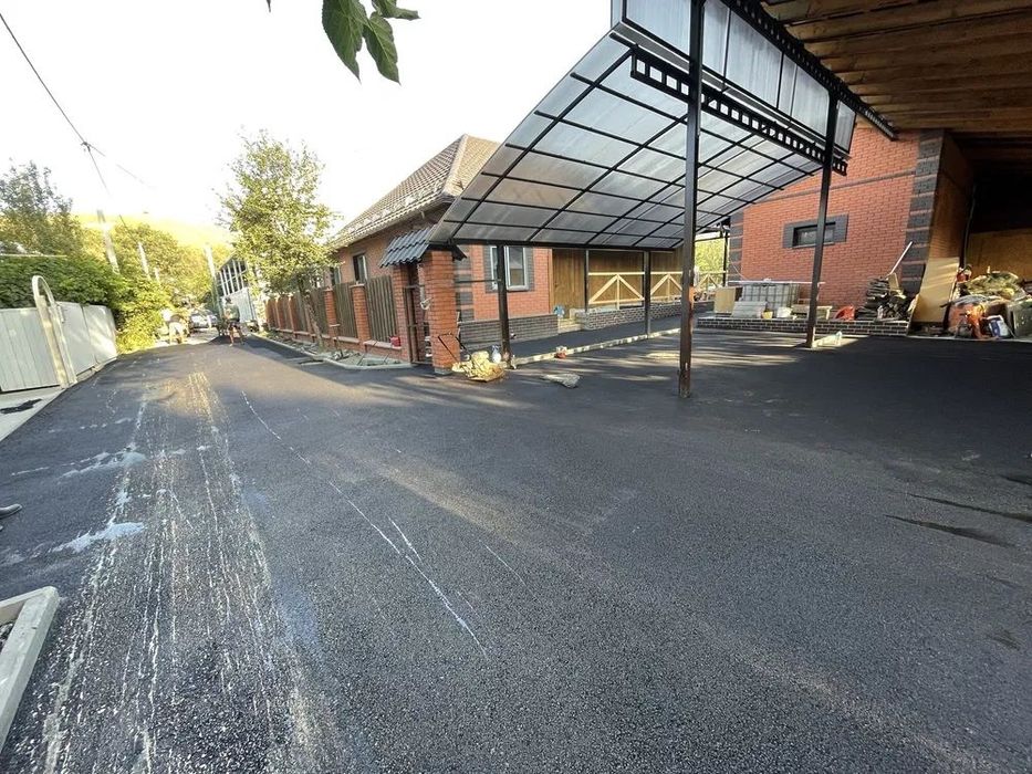 Асфальтирование Асфальт Укладка асфальта