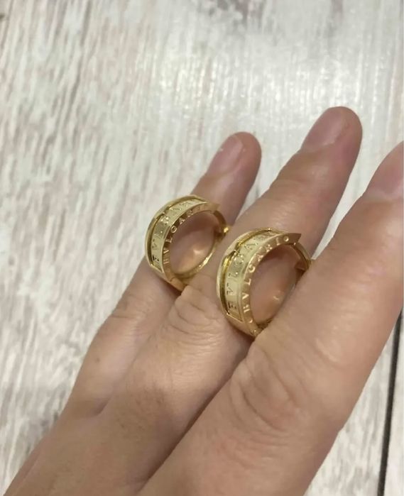 Булгари серьги. Италия 585