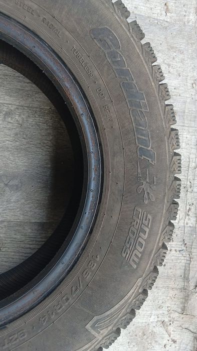 резина зимняя б/у