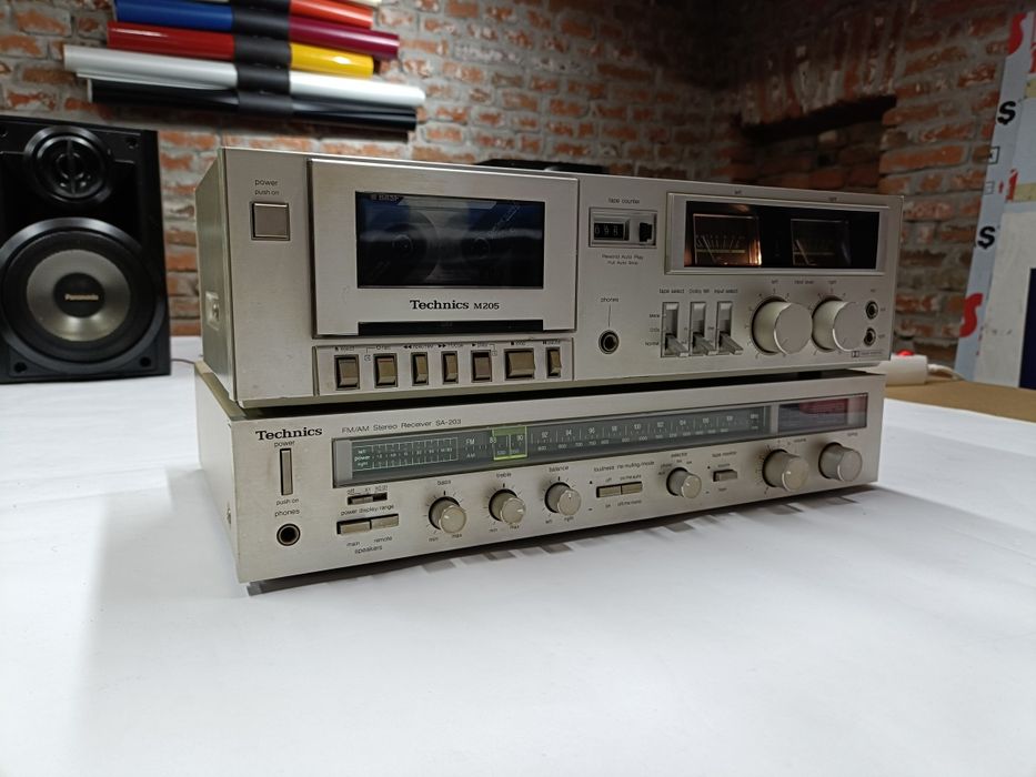 Technics SA-203 + Technics RS-M205