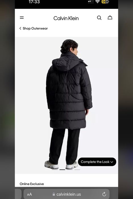 мужская куртка Сalvin Klein