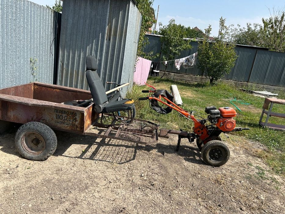 Мотоблок телешасымен