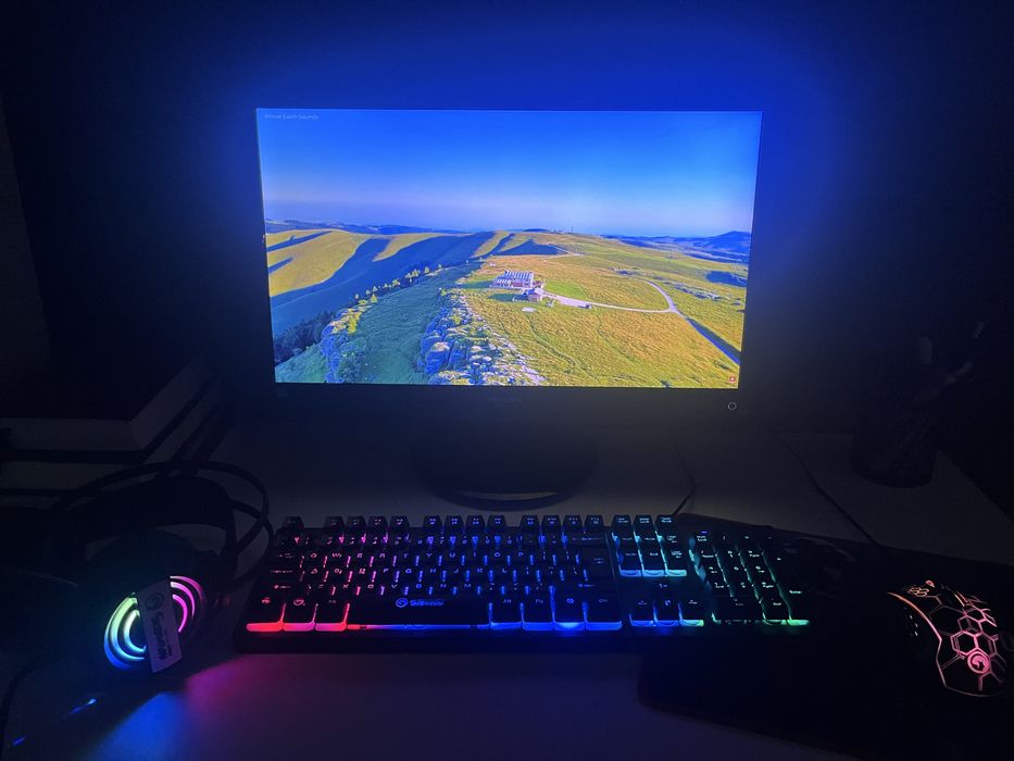 PC Gaming Complet | GTX 1060 3GB | i5 | SSD + HDD | Monitor + Kit Gaming + Boxe