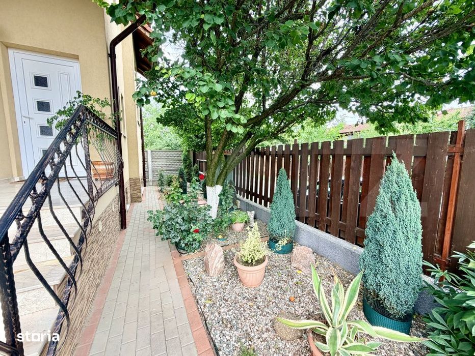 Casa 4 camere, 127 mp, gradina si teren de 326 mp, zona Cetate-Dealul