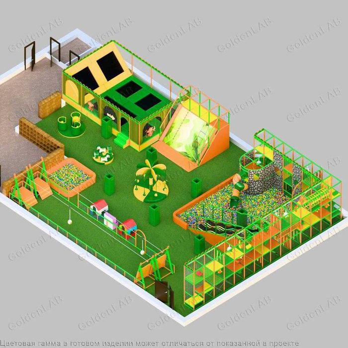 Детский лабиринт, детский игровой парк.