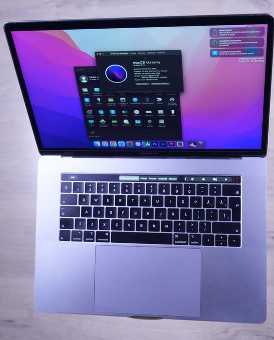 MacBook Pro 15” i7 6-core / 16GB / Radeon 560X – Laptop PRO pentru editare (rapid & stabil)
