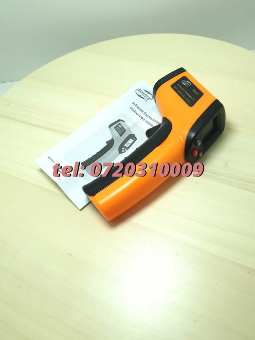 Termometru Ir Modul Infrarosu Digital Laser -50 / +360 Grade Pentru Masurarea Temperaturii Fara Contact In Domeniul Indicat