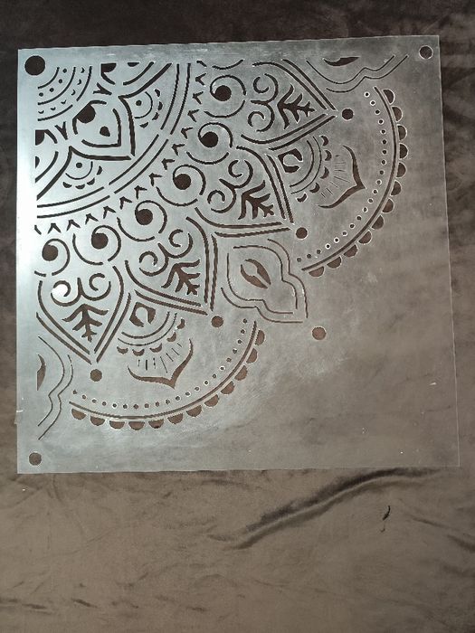 Трафарет для декора стен