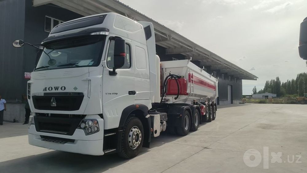 Акция Ассалому алайкум хурматли мижозлар Бизда HOWO T7 6×4 тайёр сотув