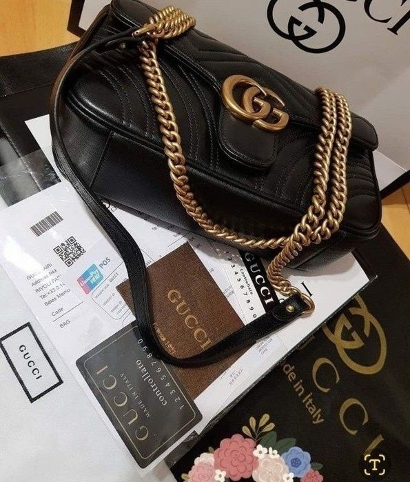 Geanta piele naturala 100%,model Marmont,certificat,card,cutie,saculet