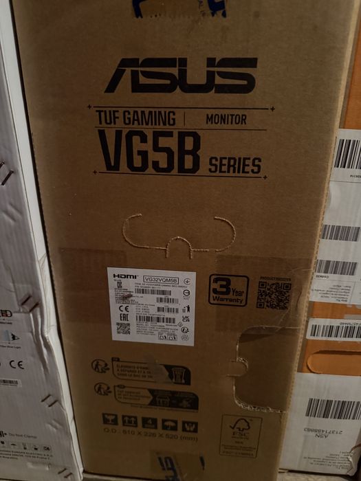 Monitor Gaming Curbat Asus VG32VQM5B, 31.5" FULL HD