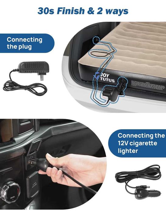 Saltea Gonflabilă Auto JOYTUTUS SUV 188x145cm - Resigilat